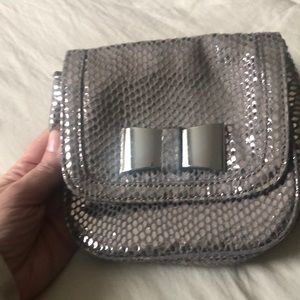 Silver crossbody